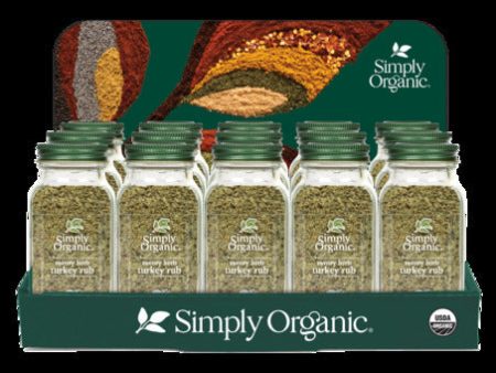 SPICE SIMPLY ORG TURKEY RUB    089836190376 on Sale