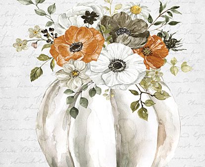 LET495 - Pumpkin Floral - 12x16 Supply