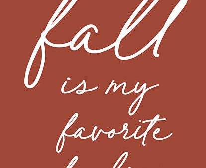 LET500 - Fall is My Favorite Feeling - 12x16 Supply