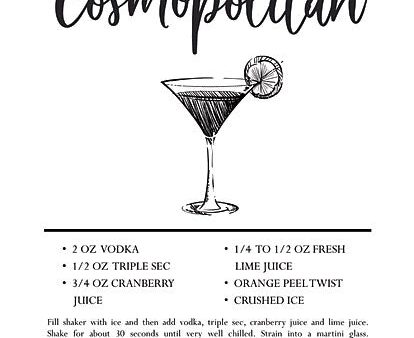 LET609 - Cosmopolitan - 12x16 Sale