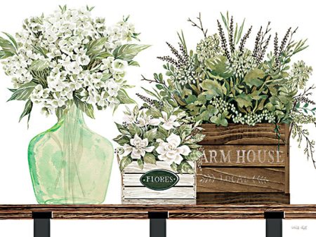 CIN3429 - Farm House Florals - 16x12 For Cheap